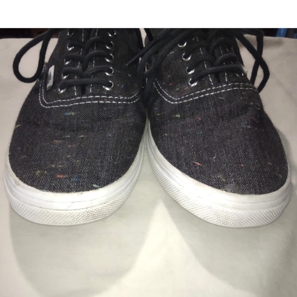 Vans Authentic‎ Denim Speckled Low Top Sneakers Shoes US Women 5.5 US Men 4 - Picture 6 of 7